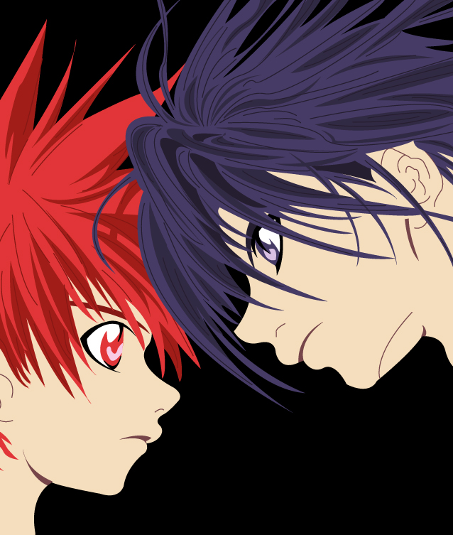 Wallpapers Digital Art Manga Daisuke&Dark