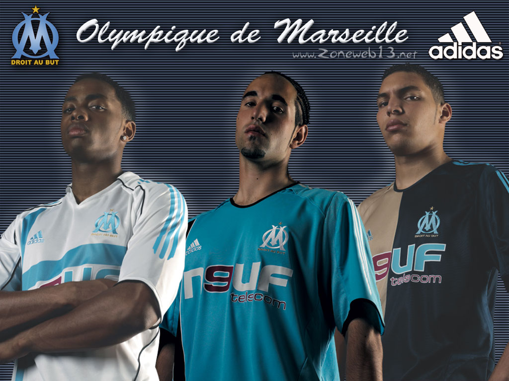 Wallpapers Sports - Leisures Football Les nouveaux maillots de l'OM