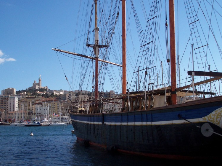 Wallpapers Boats Sailboats Vieux port de Marseille