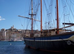 Wallpapers Boats Vieux port de Marseille