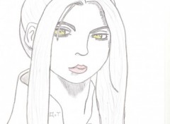 Wallpapers Art - Pencil Quistis- Final Fantasy VIII