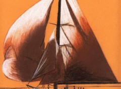 Wallpapers Art - Pencil BATEAU