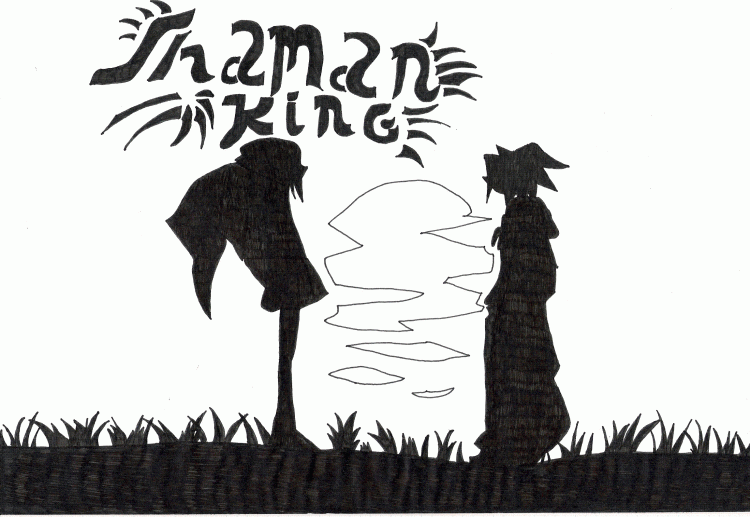 Wallpapers Art - Pencil Manga - Shaman King Shaman King 2