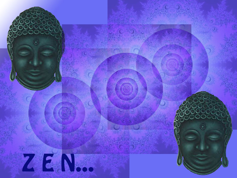 Fonds d'cran Art - Numrique Style Zen Boudha