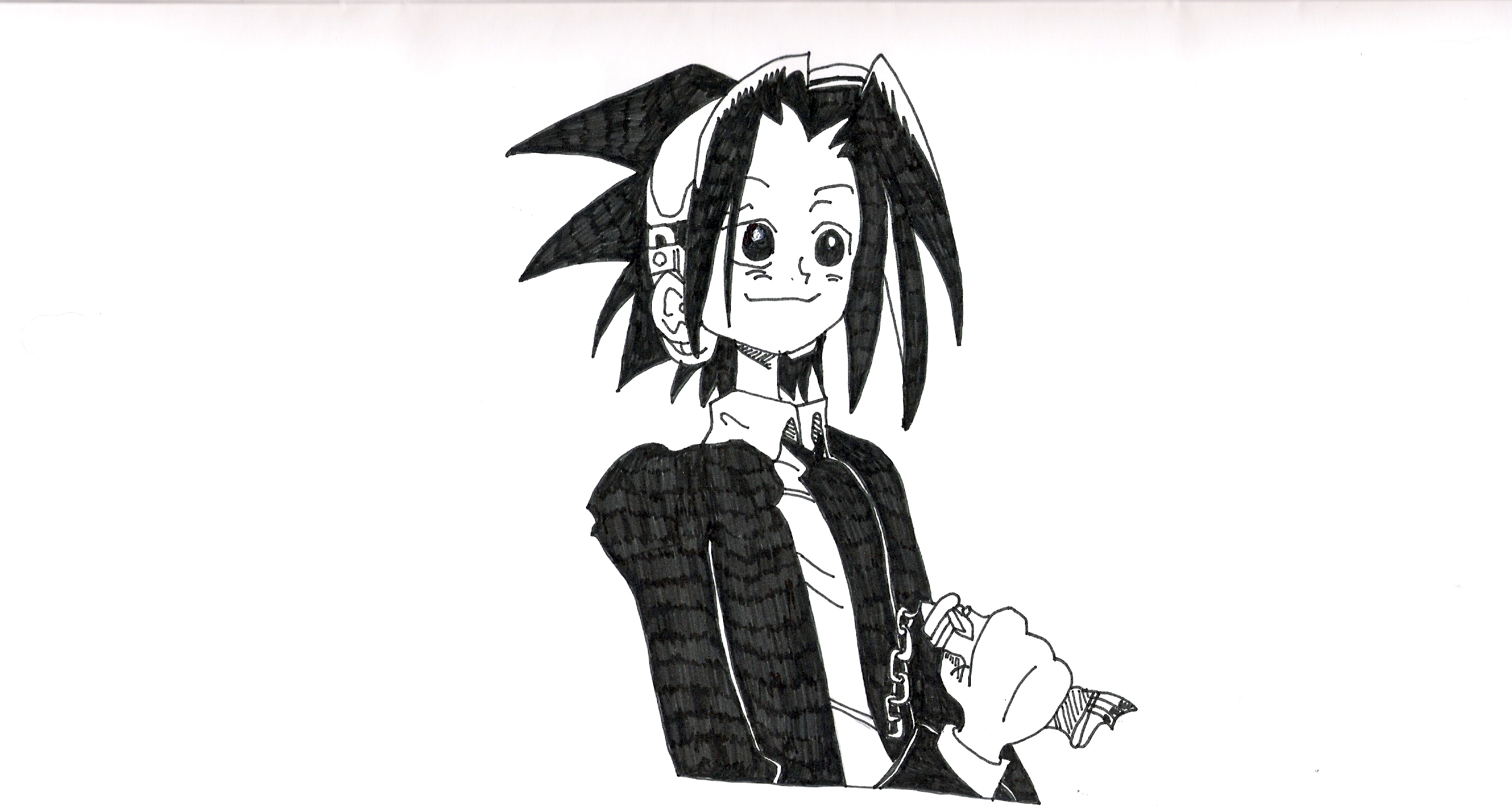 Fonds d'cran Art - Crayon Manga - Shaman King Shaman King 3