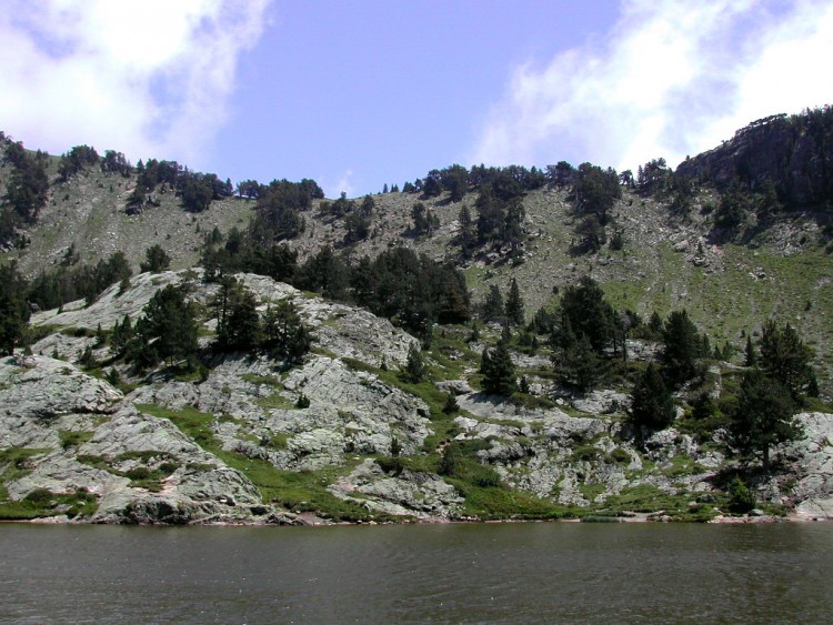 Fonds d'cran Nature Couchers et levers de Soleil Lac Achard