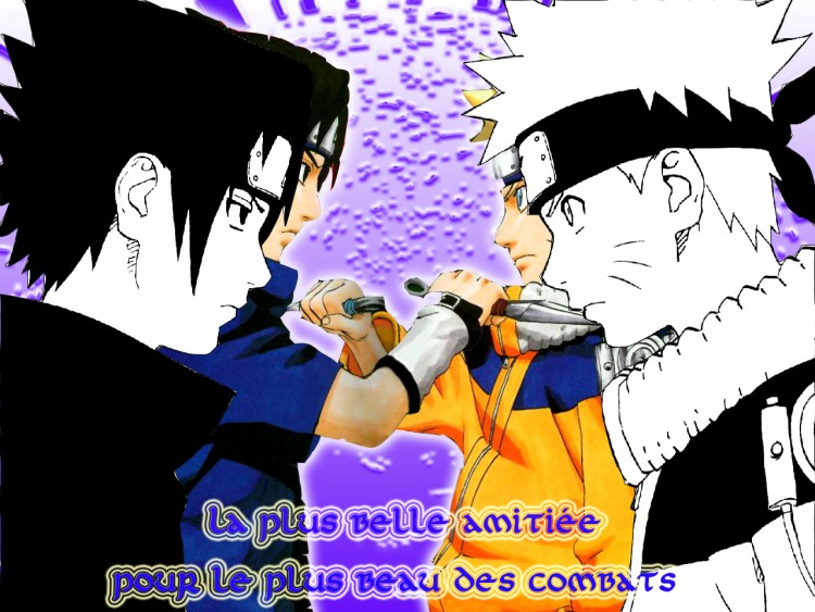 Wallpapers Manga Naruto Naruto et sasuke