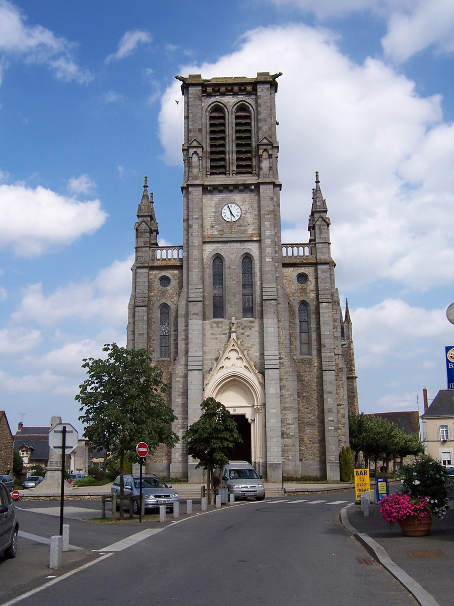 Wallpapers Constructions and architecture Religious Buildings Eglise d'Erbre