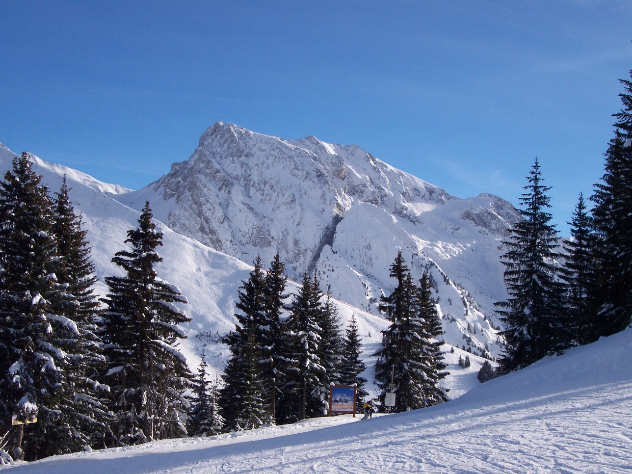 Fonds d'cran Nature Montagnes la clusaz