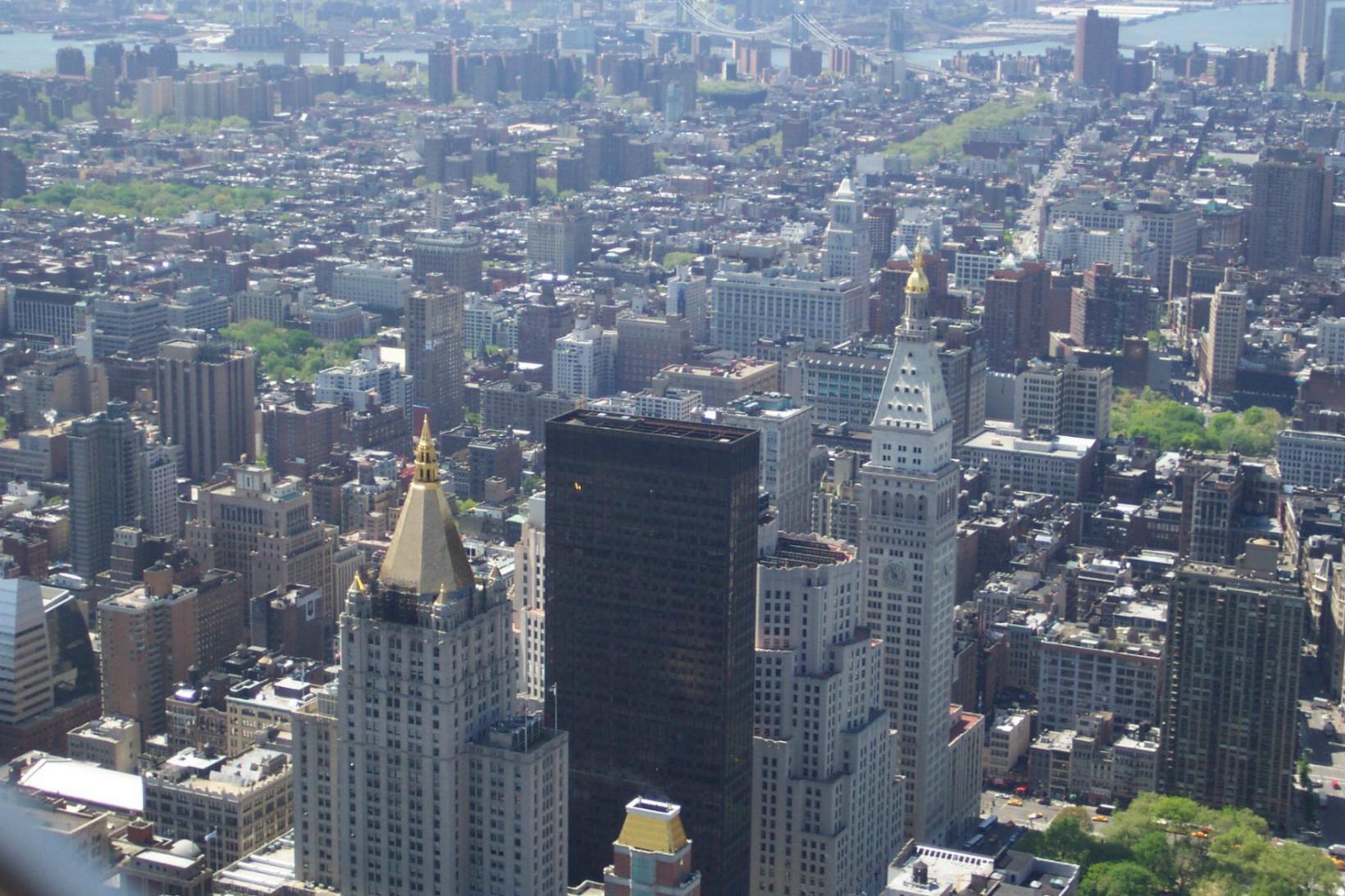 Wallpapers Trips : North America United-States New York vu de l'Empire State Building