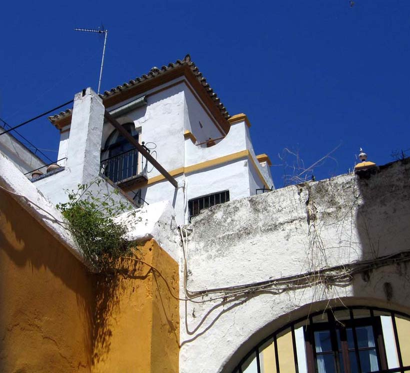 Fonds d'cran Constructions et architecture Maisons Deuxime vue de Seville