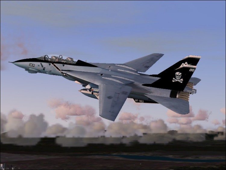 Fonds d'cran Jeux Vido Flight Simulator Tomcat