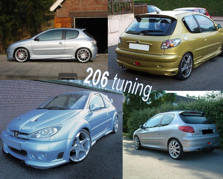 Wallpapers Cars Tuning 206 tuning