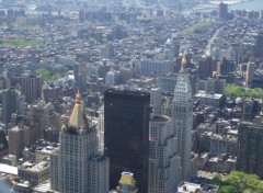 Fonds d'cran Voyages : Amrique du nord New York vu de l'Empire State Building