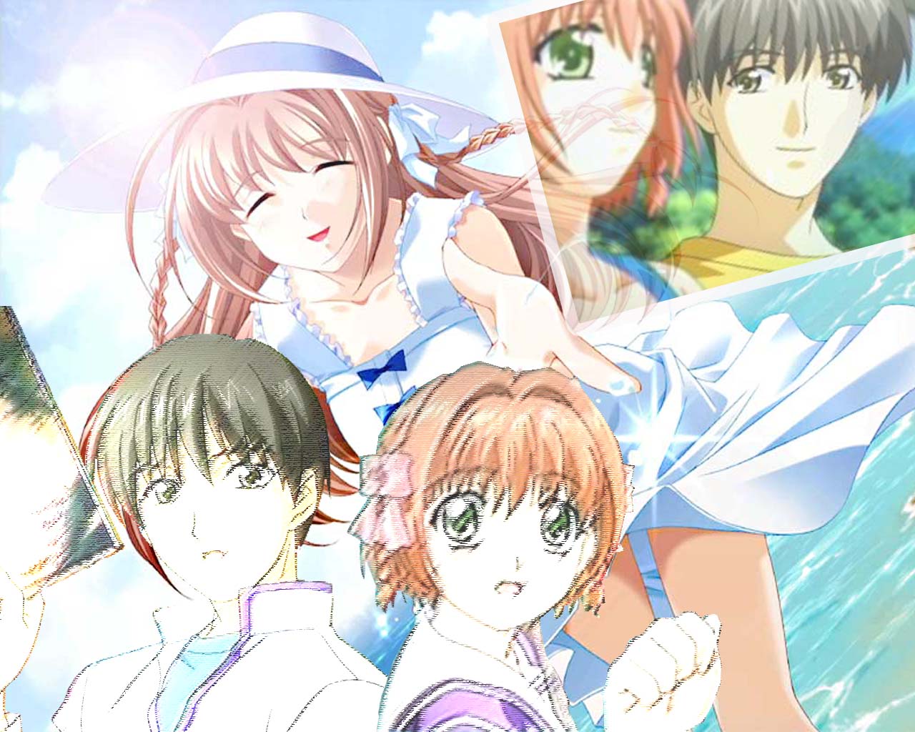 Fonds d'cran Dessins Anims Kimi Ga Nozomu Eien haruka takayuki