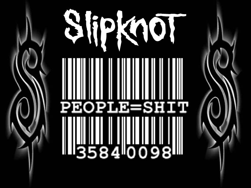 Fonds d'cran Musique Slipknot People=Shit