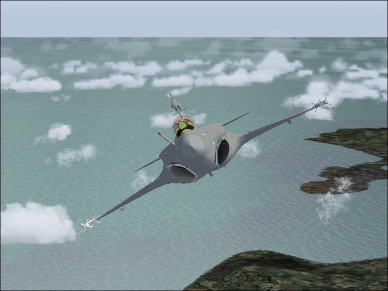 Fonds d'cran Jeux Vido Flight Simulator Rafale Marine