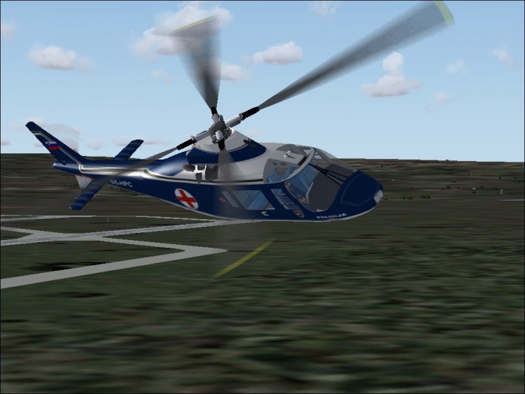 Fonds d'cran Jeux Vido Flight Simulator Agusta A-109