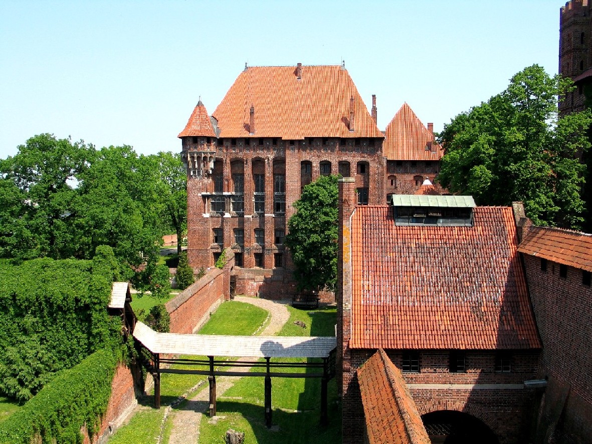 Fonds d'cran Voyages : Europe Pologne Chateau de Malbork