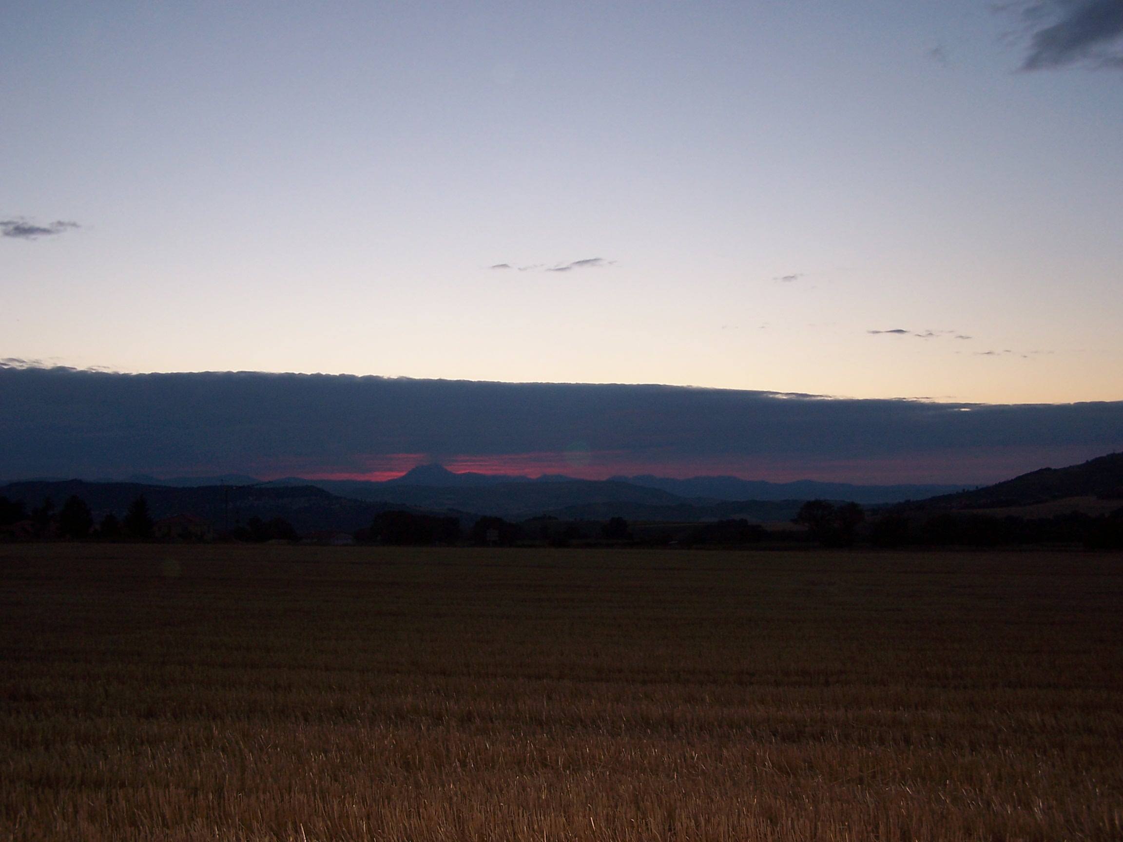 Wallpapers Nature Sunsets and sunrises Auvergne