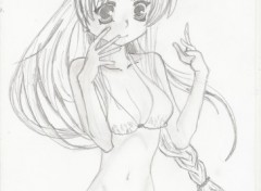 Wallpapers Art - Pencil bikini