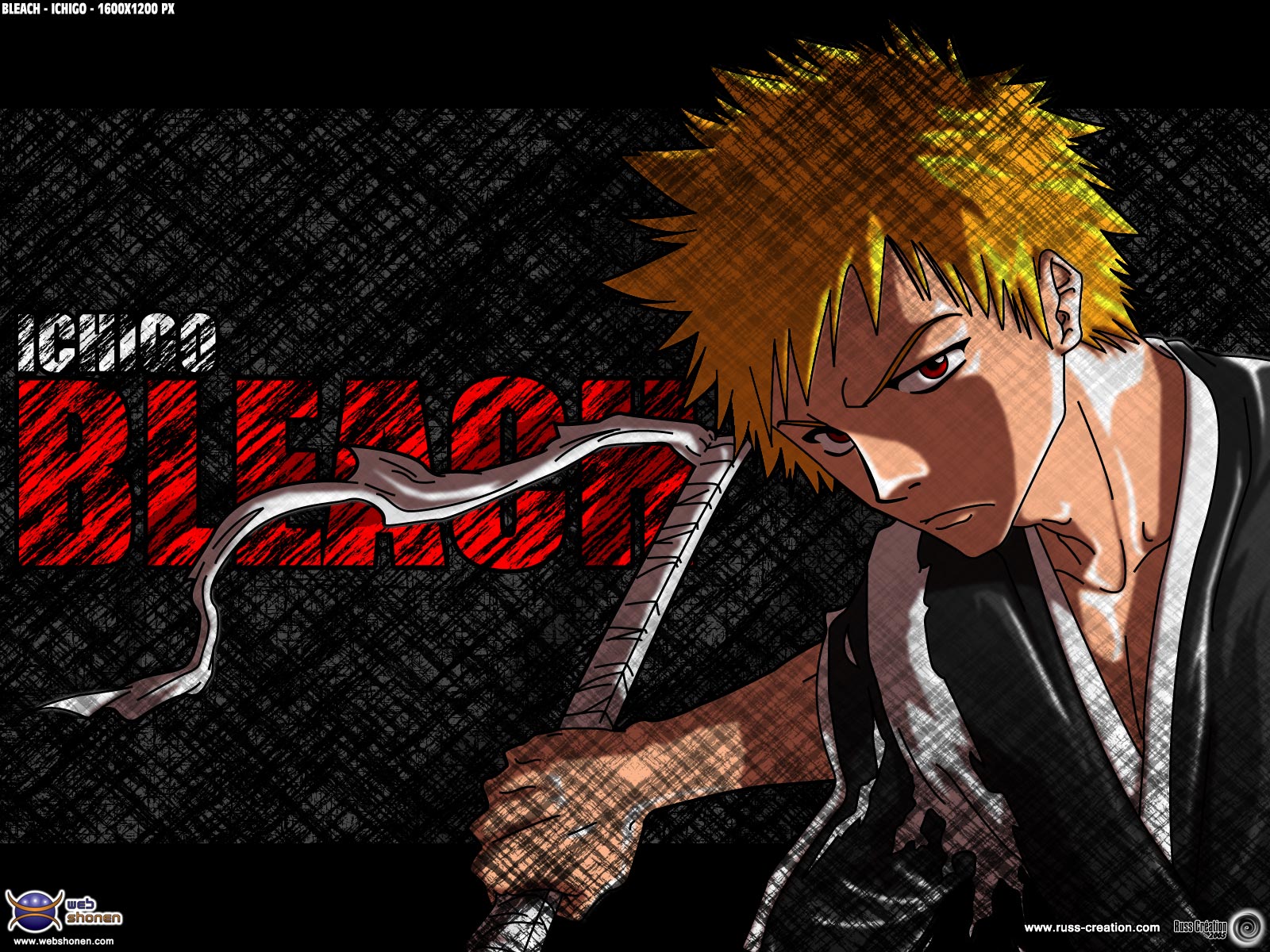 Fonds d'cran Manga Bleach Bleach - Ichigo 02