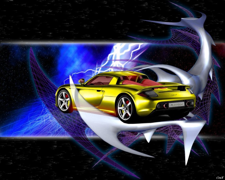 Wallpapers Cars Porsche Space porsche