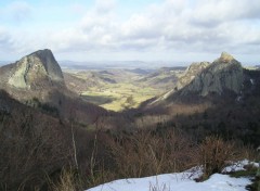 Fonds d'cran Nature Roches tuilires et sanadoires