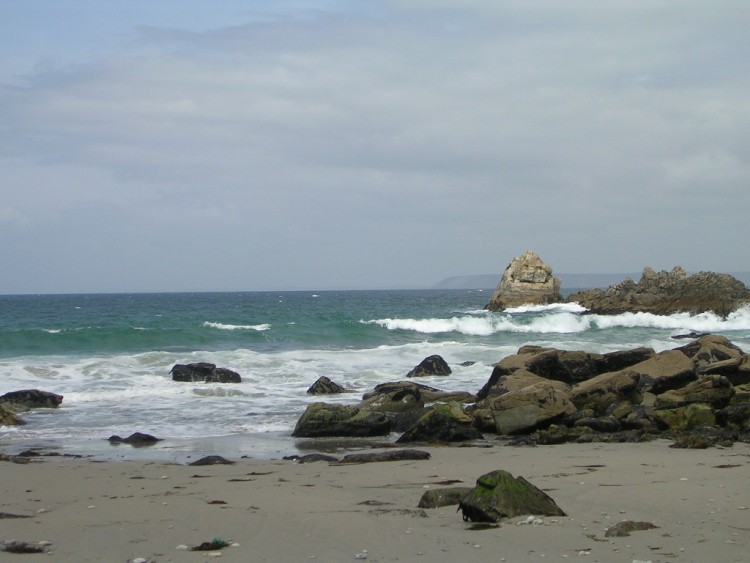 Fonds d'cran Nature Mers - Ocans - Plages Lesven en Bretagne