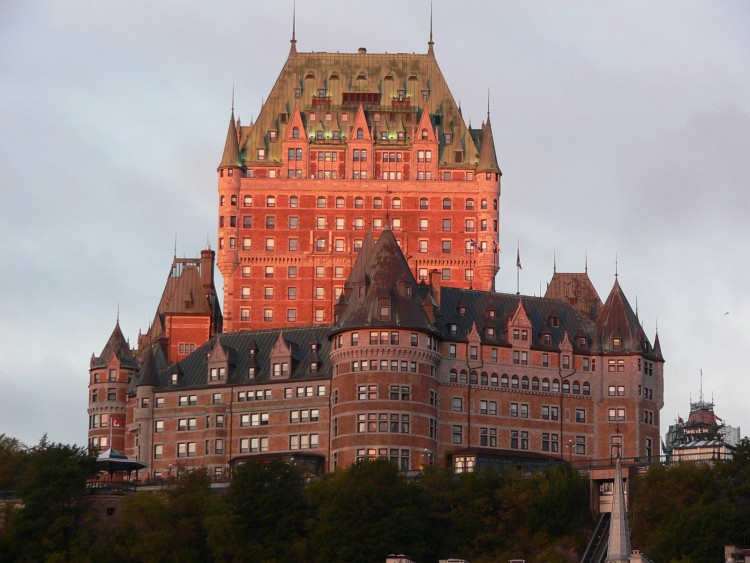 Fonds d'cran Voyages : Amrique du nord Canada > Qubec Chteau Frontenac