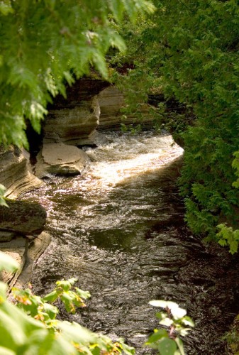 Fonds d'cran Nature Fleuves - Rivires - Torrents Rivire  Val-Jalbert