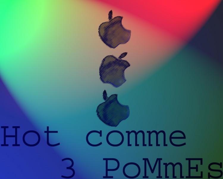 Wallpapers Computers Apple hot comme trois pommes