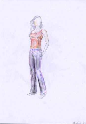 Wallpapers Art - Pencil Fashion cration1