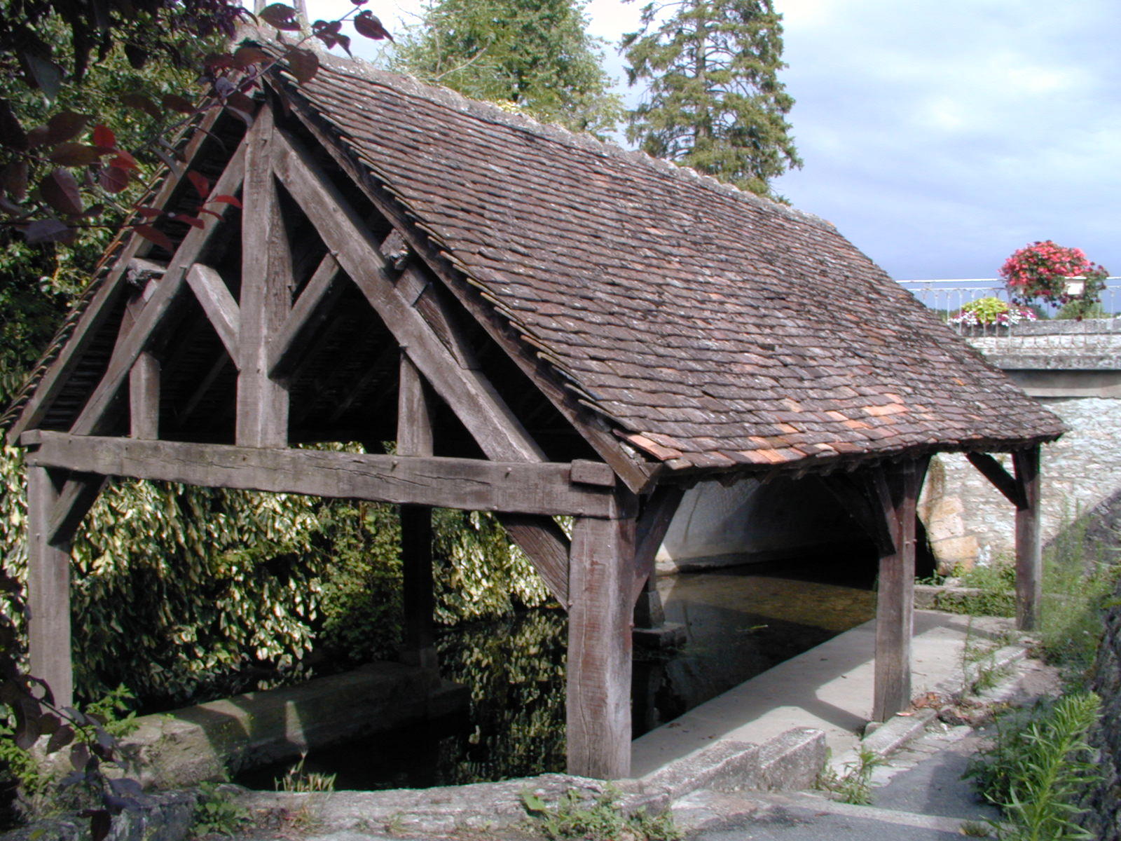 Wallpapers Constructions and architecture Washhouses Lavoir