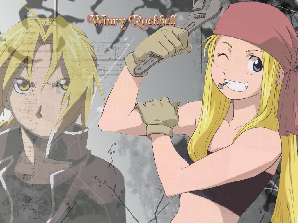 Wallpapers Manga Full Metal Alchemist Winry Rockbell