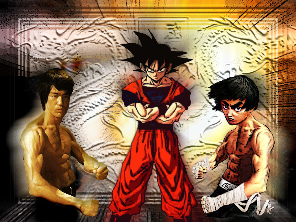 Fonds d'cran Manga Dragon Ball Z le TRIO