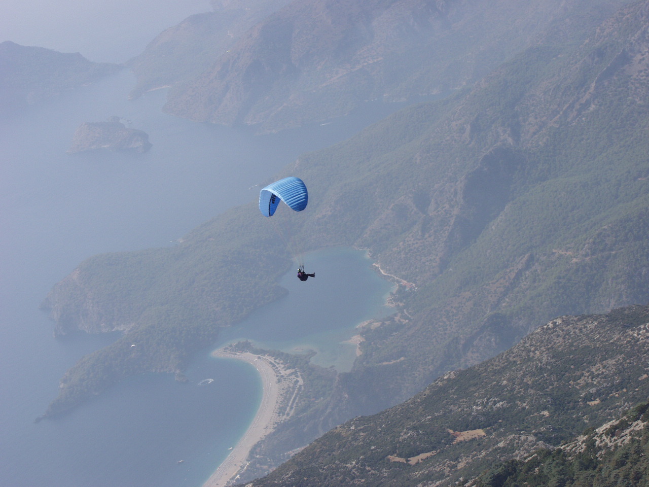 Wallpapers Sports - Leisures Parachuting La mer morte - Fethiye - Turquie