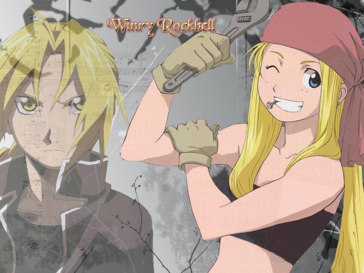 Fonds d'cran Manga Full Metal Alchemist Winry Rockbell