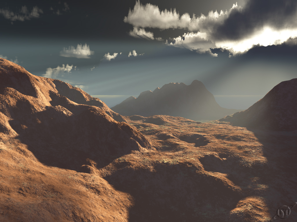 Wallpapers Digital Art 3D - Terragen Rays