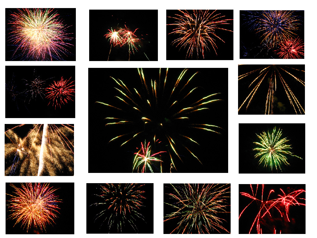 Fonds d'cran Hommes - Evnements Feux d'Artifice composition