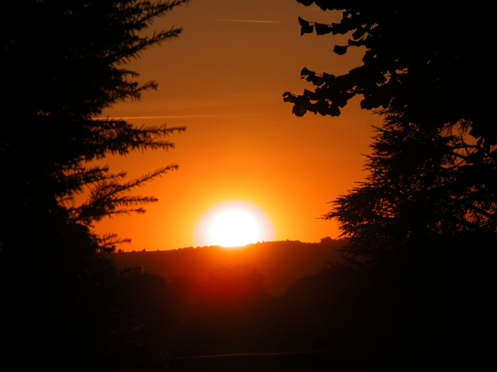 Fonds d'cran Nature Couchers et levers de Soleil soleil couchant