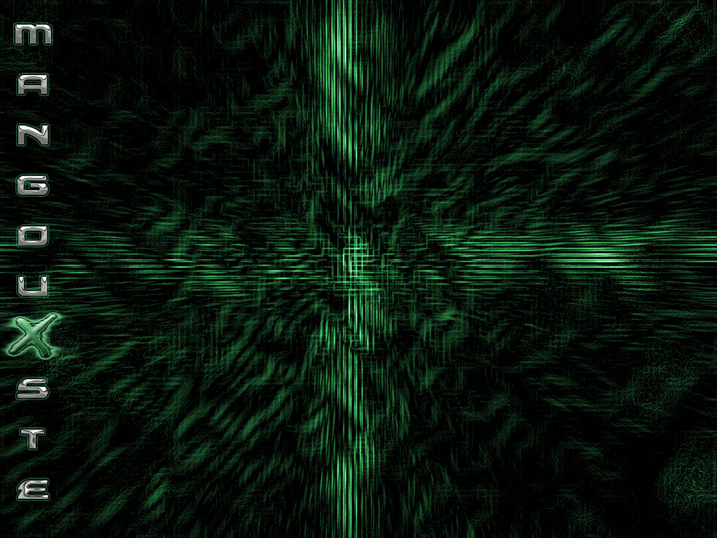 Fonds d'cran Art - Numrique Abstrait Green Grid