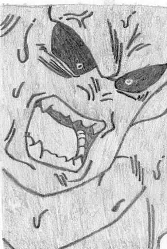 Fonds d'cran Art - Crayon Manga - Dragon Ball Z boo