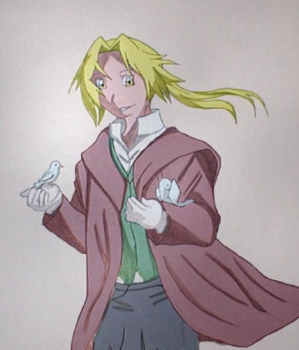 Fonds d'cran Art - Numrique Manga Edward Elric , fma