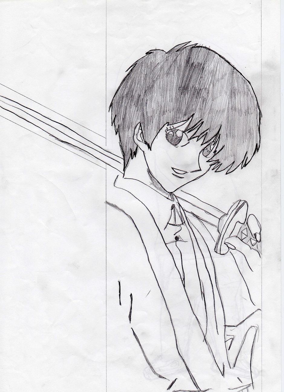 Wallpapers Art - Pencil Manga - Kenshin 