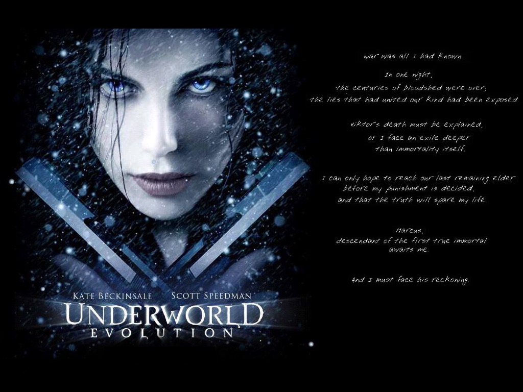 Wallpapers Movies Underworld - Evolution Selene lament