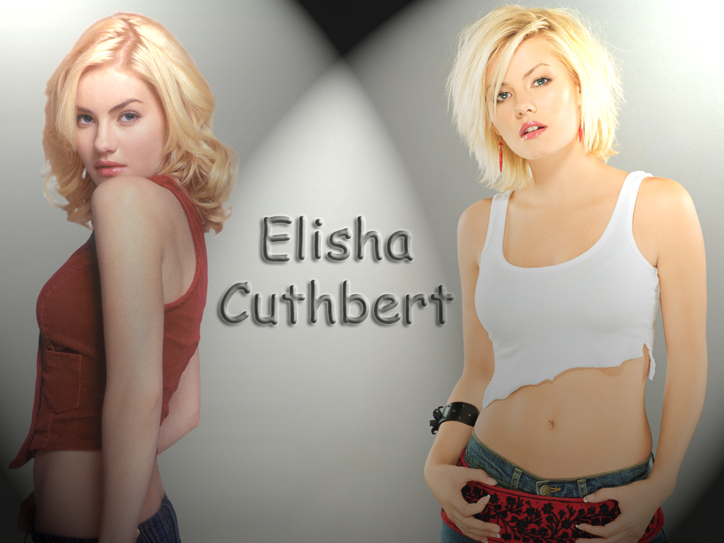 Fonds d'cran Clbrits Femme Elisha Cuthbert Sous les projos..