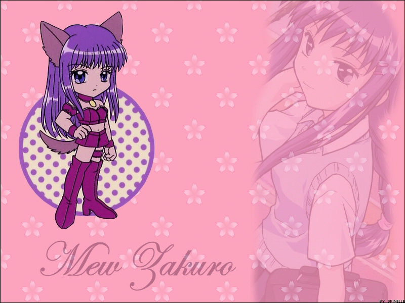 Fonds d'cran Manga Tokyo Mew Mew Mew Zakuro