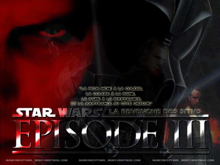 Wallpapers Movies Star Wars : Episode III - Revenge of the Sith Anakin vs Darth Vador