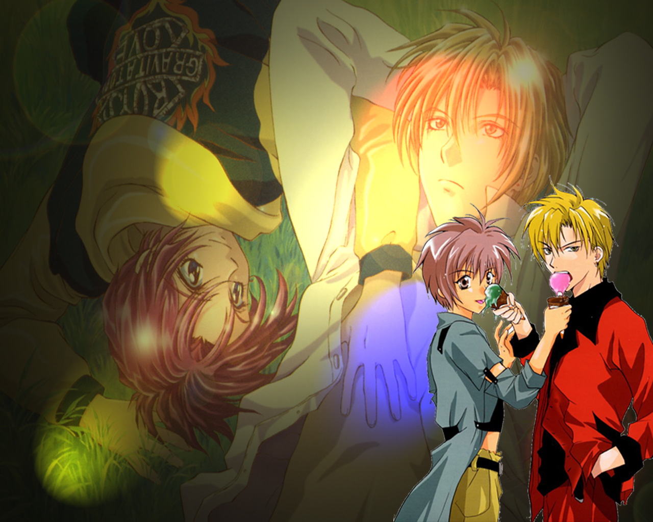 Wallpapers Manga Gravitation gravitation shuichi yuki